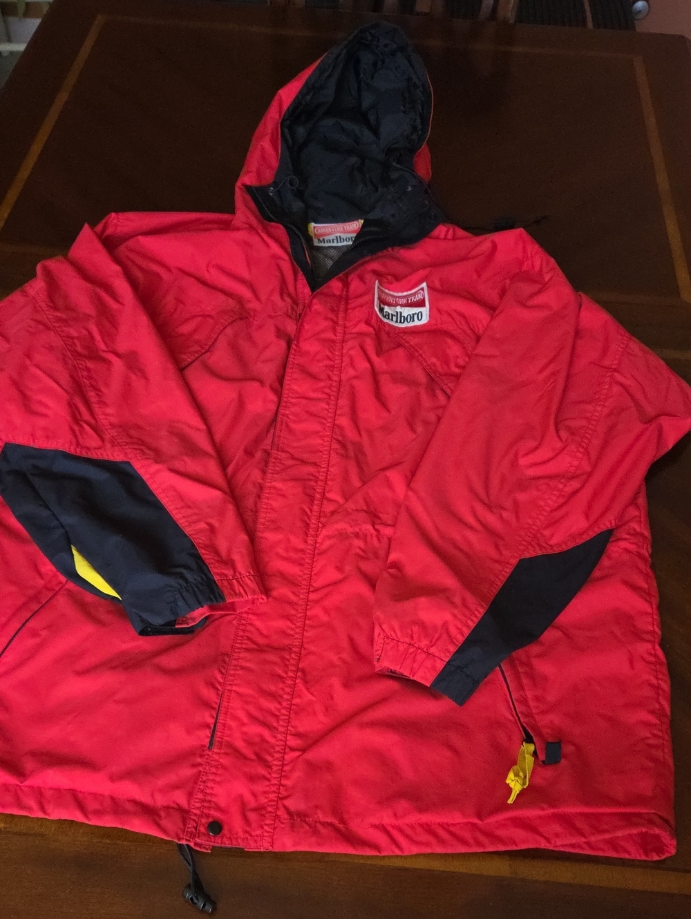 Marlboro Red Hooded Jacket ❤️